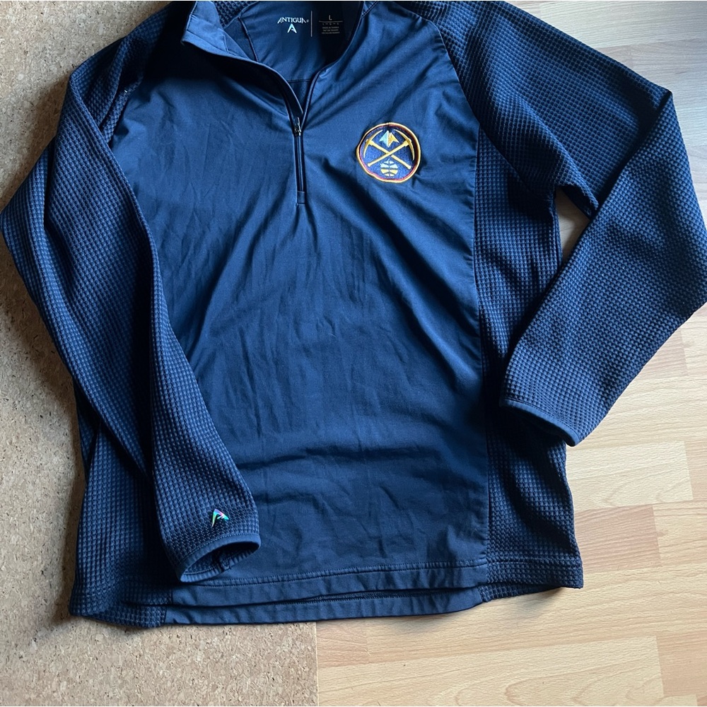 Large Denver nuggets quarter zip - Picture 2 of 3